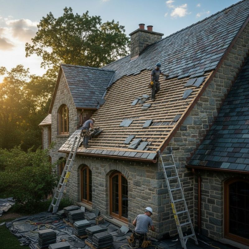 Slate Roof Replacement in Arapahoe County, CO