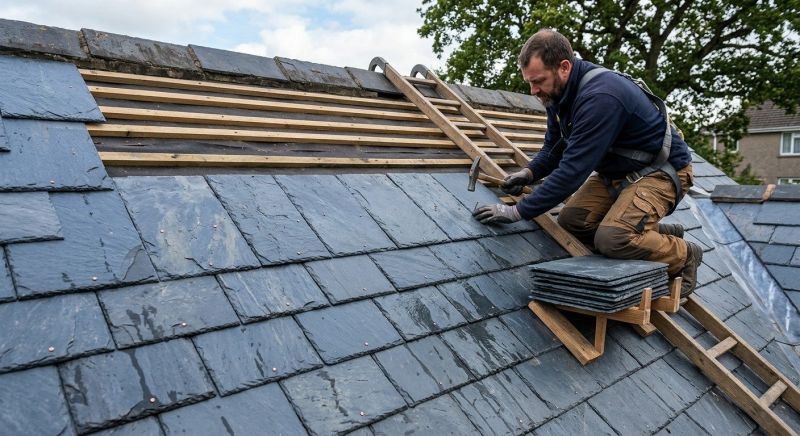 Slate Roofing Service in Elizabeth, CO