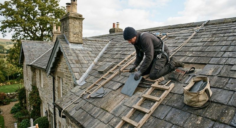 Slate Shingles Repair in Parker, CO