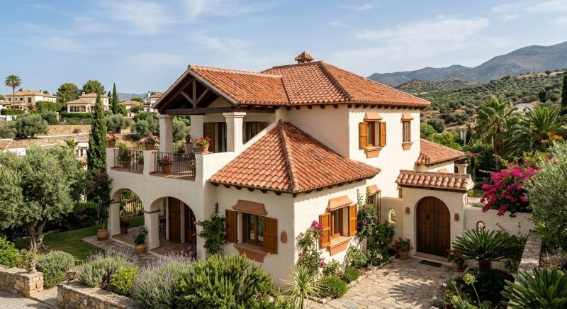 Spanish Tile Roof Replacement in Elizabeth, CO