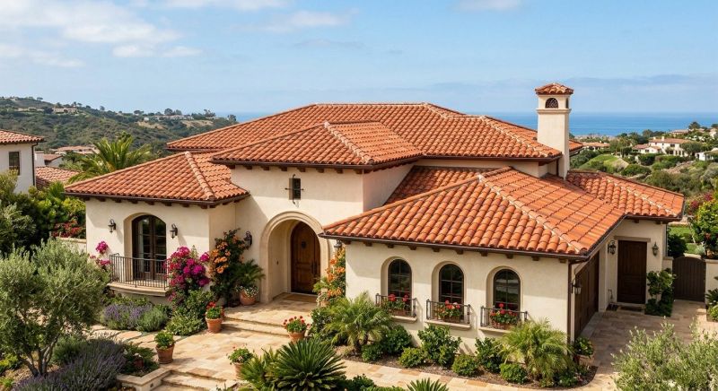 Spanish Tile Roof Replacement in Elizabeth, CO