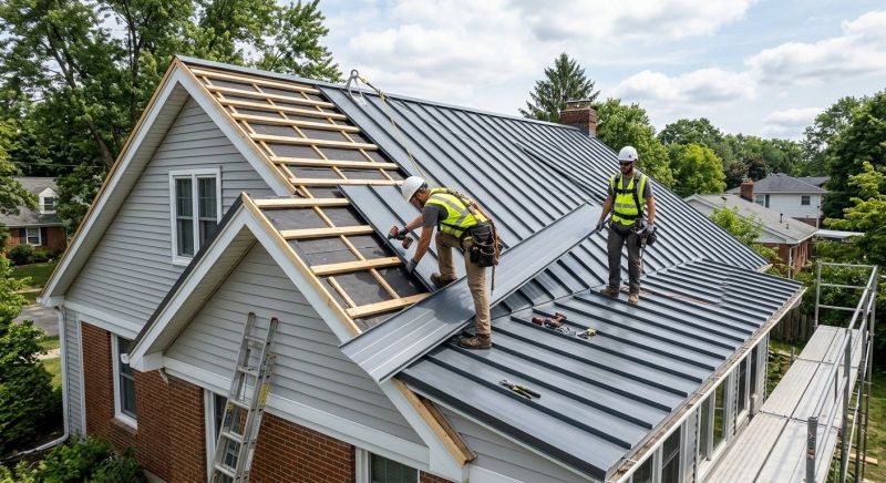 Steel Roof Installation in Elizabeth, CO
