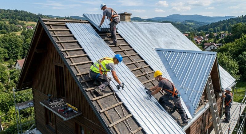 Steel Roof Installation in Elizabeth, CO