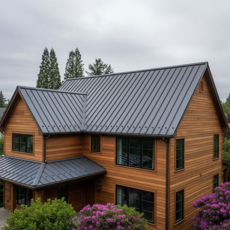 Steel Roof Replacement in Castle Rock, CO