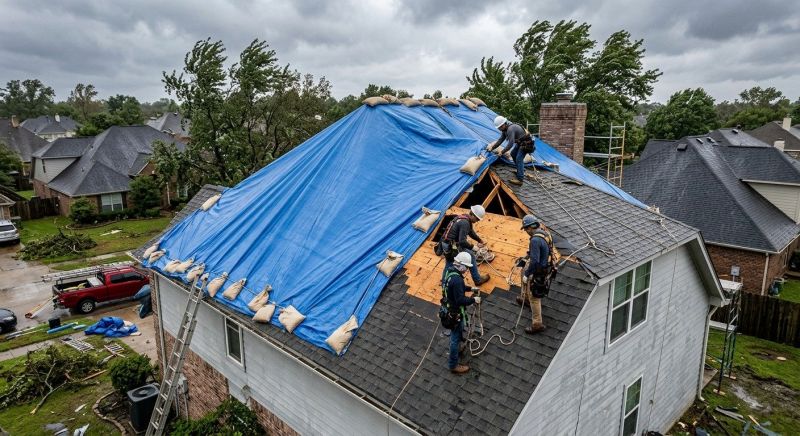 Storm Damage Roof Repair in Elbert, CO