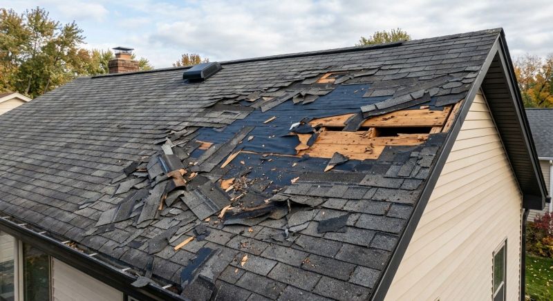 Storm Damage Roof Repair in Larkspur, CO