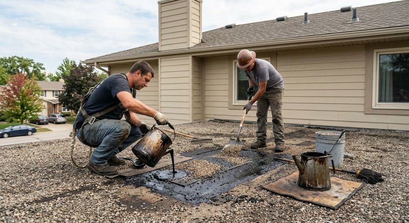 Tar And Gravel Roof Repair in Aurora, CO