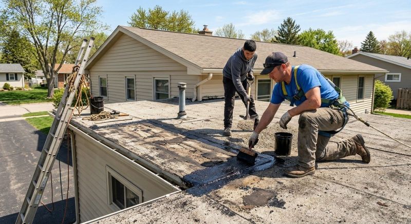 Tar And Gravel Roof Repair in Monument, CO