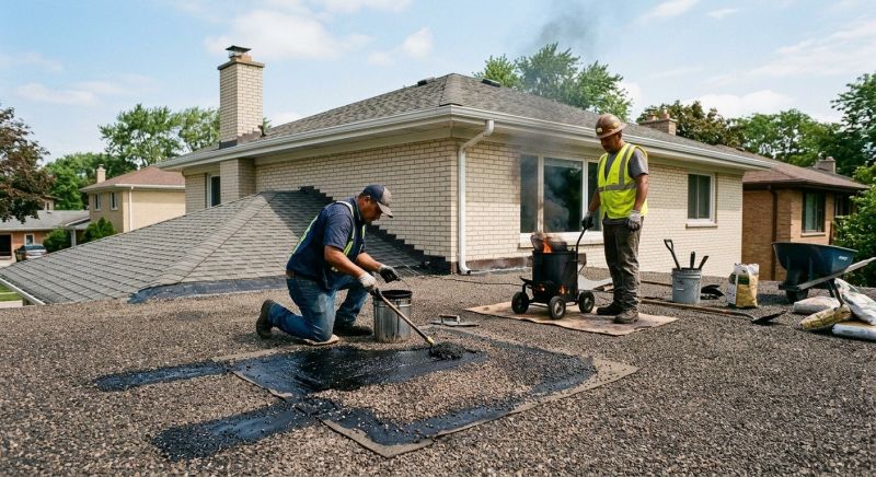 Tar Roof Repair in Arapahoe County, CO