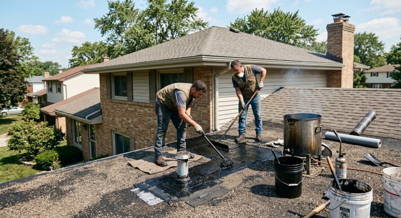 Tar Roof Repair in Monument, CO
