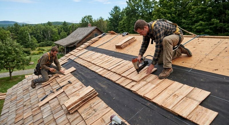 Wood Roofing Installation in Parker, CO