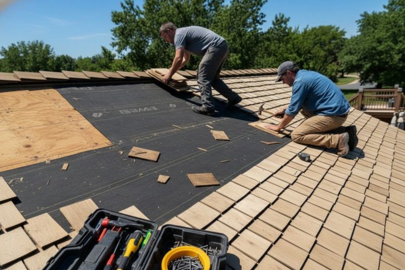 Wood Shake Roof Repair in Aurora, CO