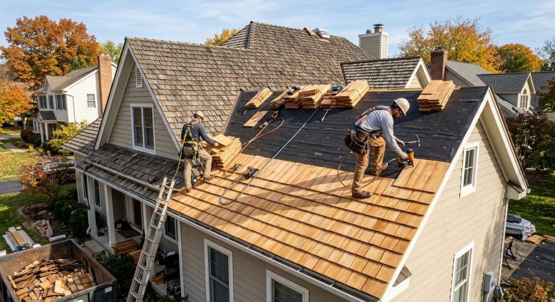 Wood Shake Roof Replacement in Arapahoe County, CO