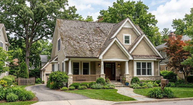 Wood Shake Roof Replacement in Castle Rock, CO
