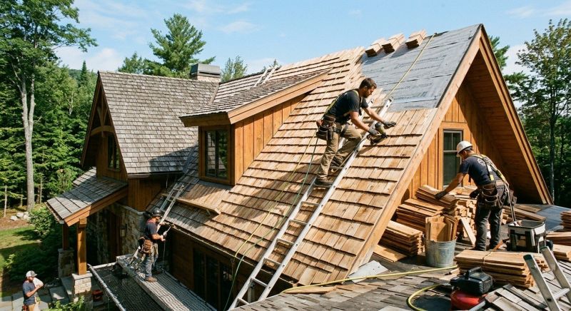 Wood Shake Roof Replacement in Parker, CO