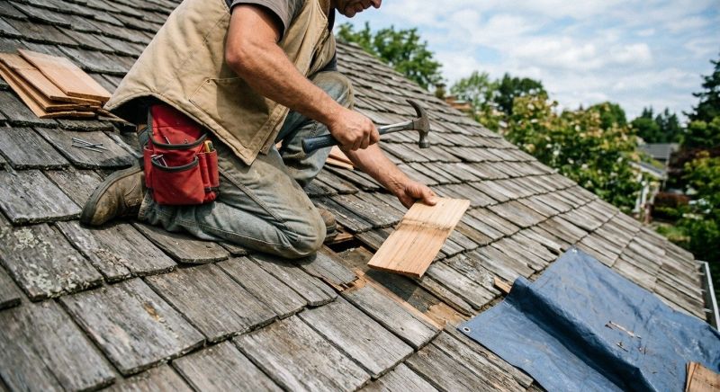 Wood Shingles Repair in Castle Rock, CO