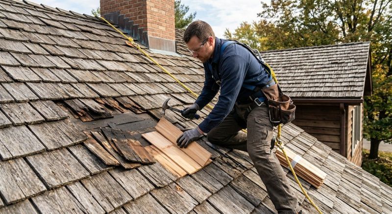 Wood Shingles Repair in Douglas County, CO