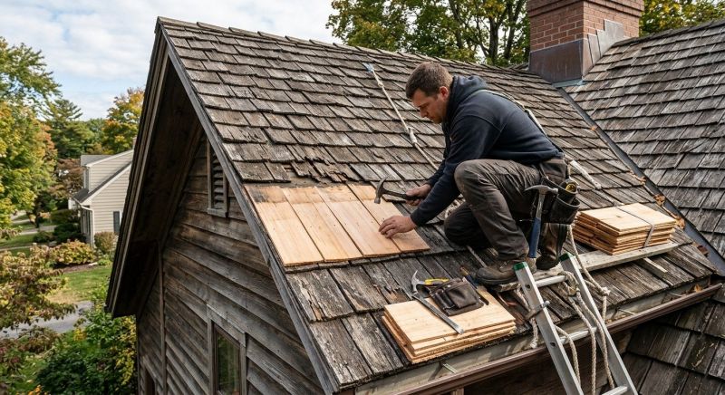 Wood Shingles Repair in Elbert County, CO