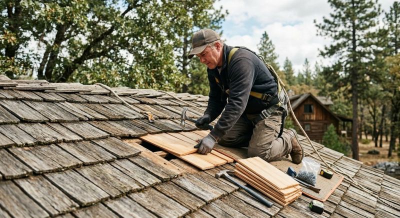 Wood Shingles Repair in Elizabeth, CO