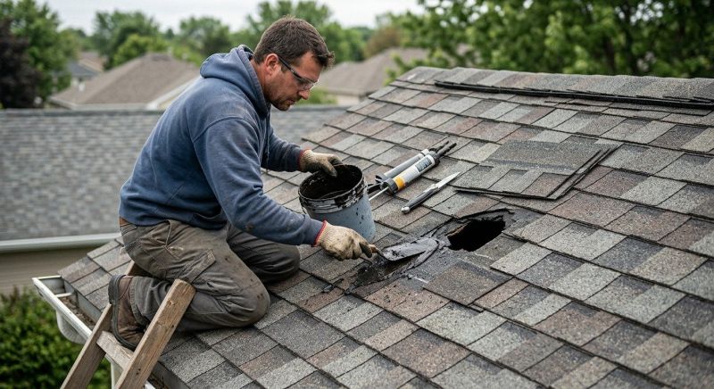 Collapsing Roof Repair