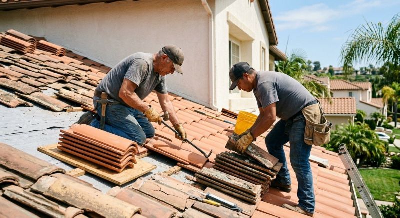 Spanish Tile Roof Repair